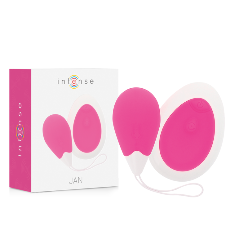 INTENSE - JAN EGG PINK VIBRATEUR TÉLÉCOMMANDE