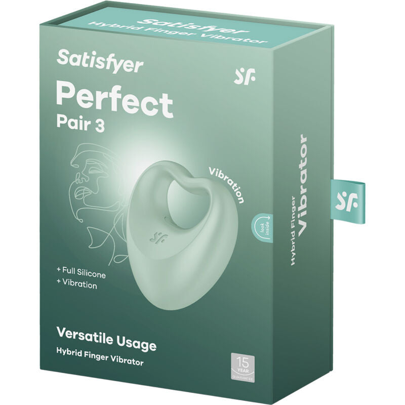 Anello vibrante Satisfyer Perfect Pair 3 verde