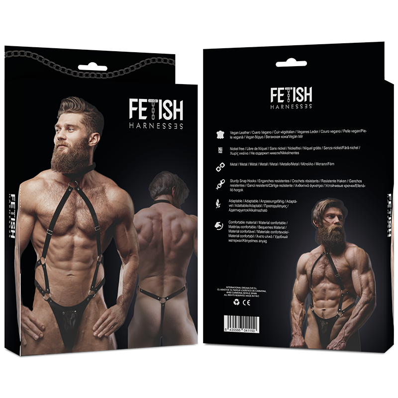Atteggiamento sottomesso fetish - arn s ecopiel jock strap man