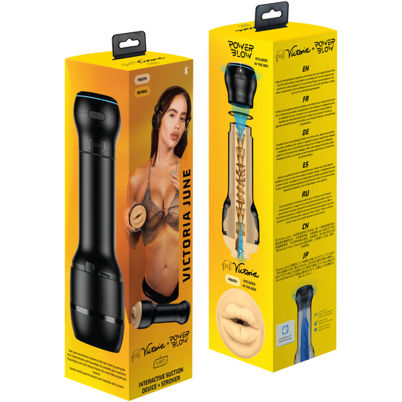 Kiiroo - powerblow & feel victoria june boca combo set