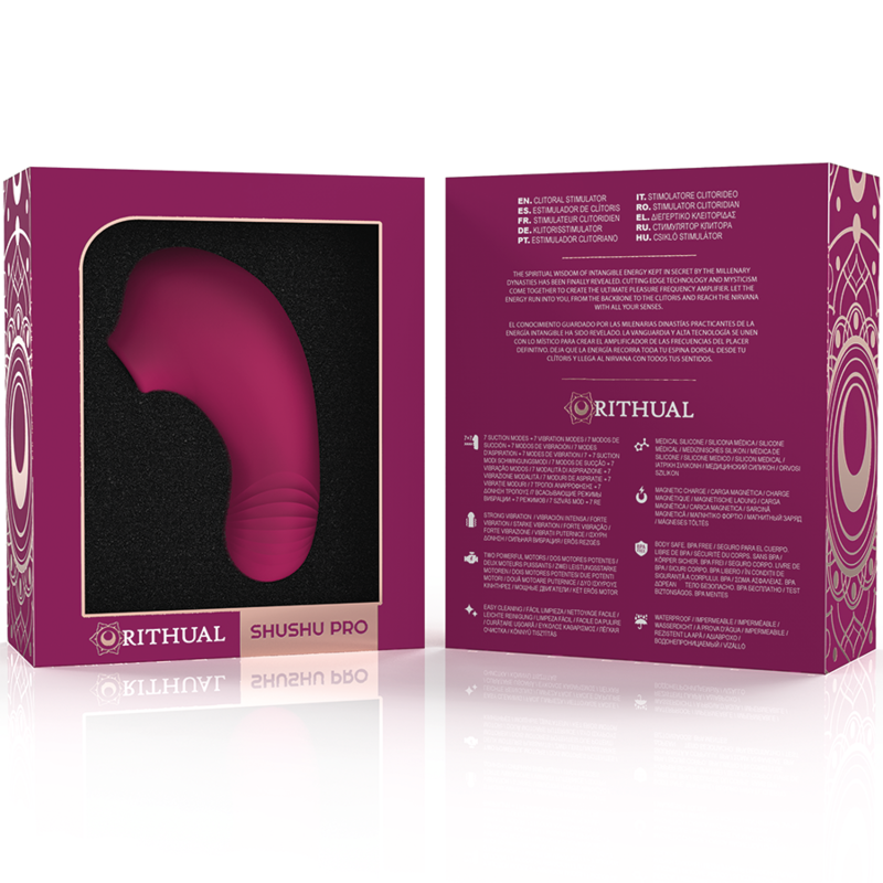 Sucette clitoridienne Rithual Shushu Pro violette
