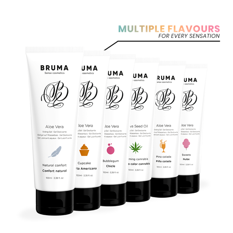 Bruma - gel scorrevole aloe vera gusto cupcake 100 ml