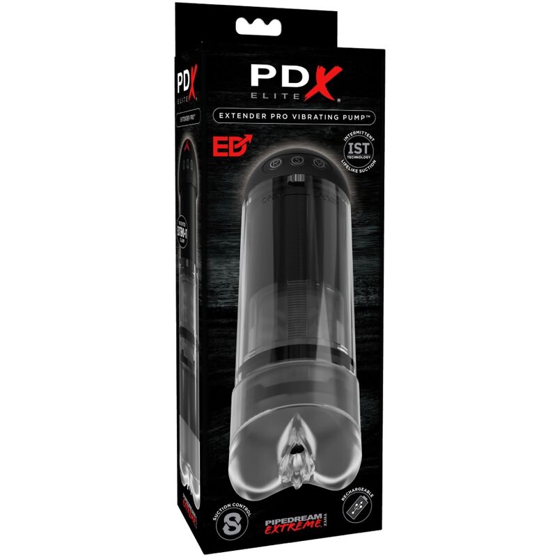 Pdx elite - masturbador vibratore stroker extender pro