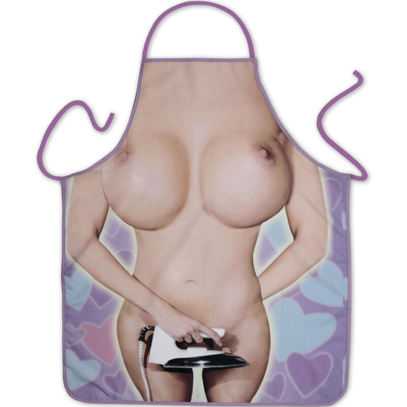 Diablo picante - grembiule in ferro da donna sexy