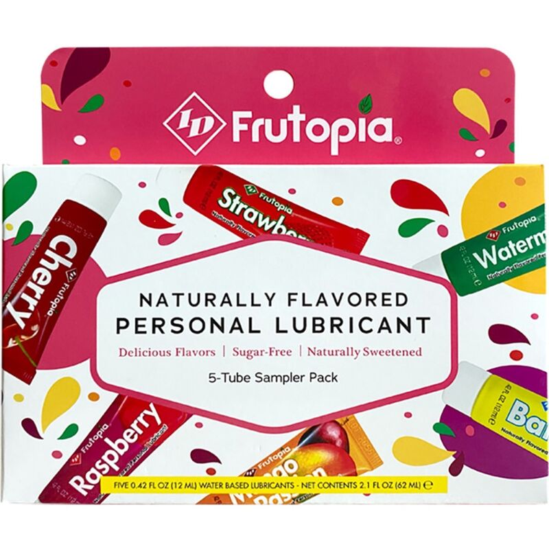 Id frutopia - lubrificanti assortiti 5 confezione da 12 ml