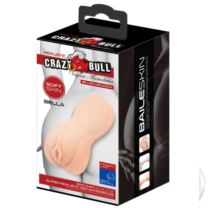 Crazy bull - mastubador a forma di bella vagina
