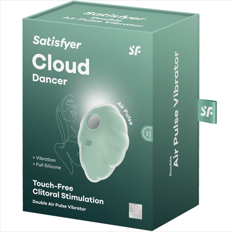 Vibreur Satisfyer Cloud Dancer Vert