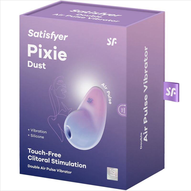 Succhia Clitoride Satisfyer pixie dust lila pink