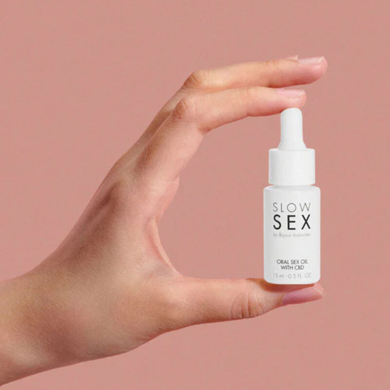 Bijoux slow sex - olio per sesso orale con cbd 15 ml