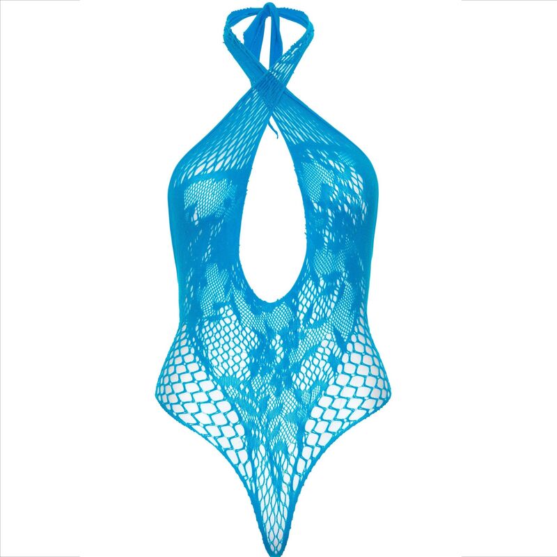 Leg avenue - cavezza orsacchiotto con pizzo blu