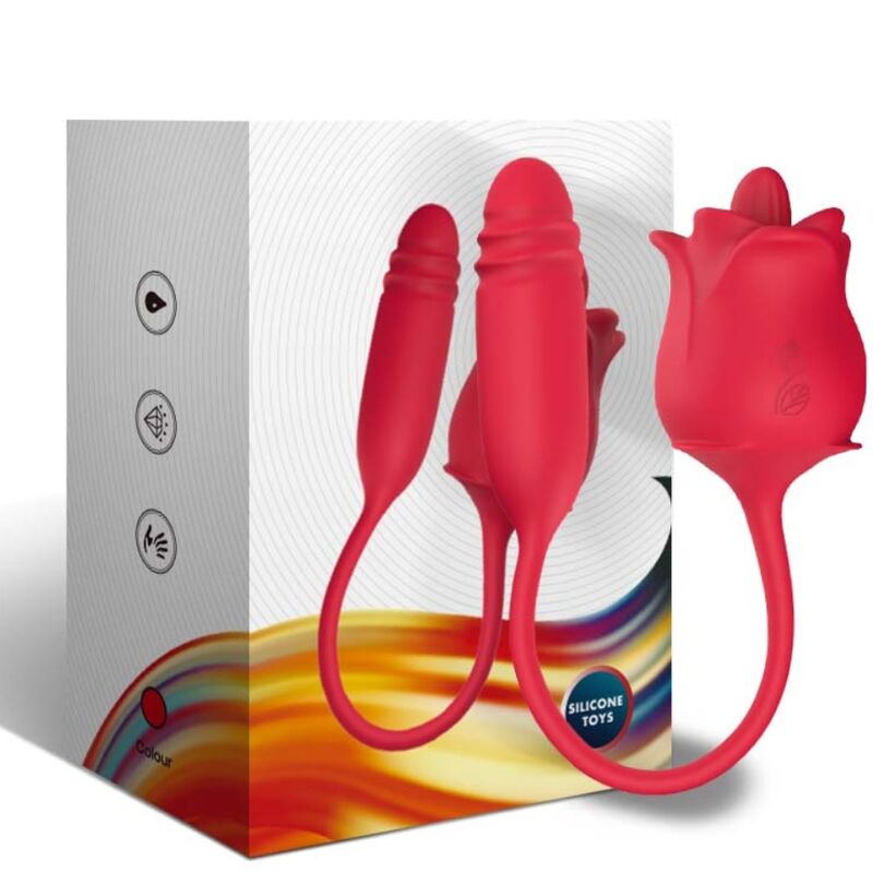 Armony - stimolatore e vibratore rosa cola rosso