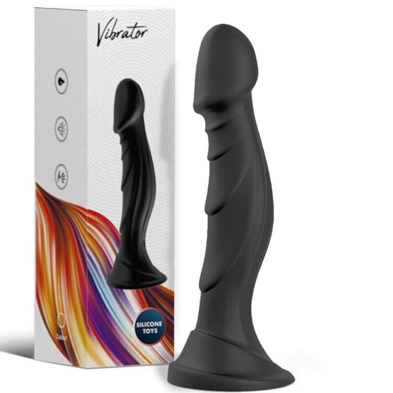 Armony - vibratore dildo e telecomando plug anale nero