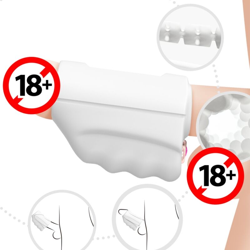 Armony - masturbatore e vibratore maestro bianco
