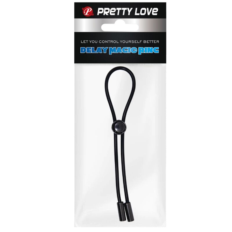 Pretty Love - anneau pénien et testiculaire avec cordonnet