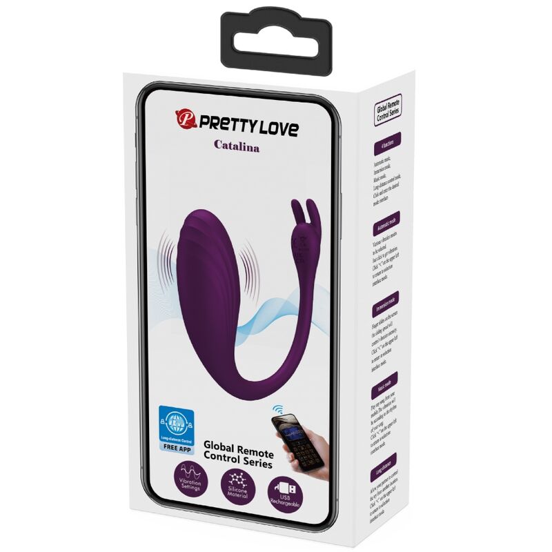 Pretty love - catalina vibrator app telecomando viola