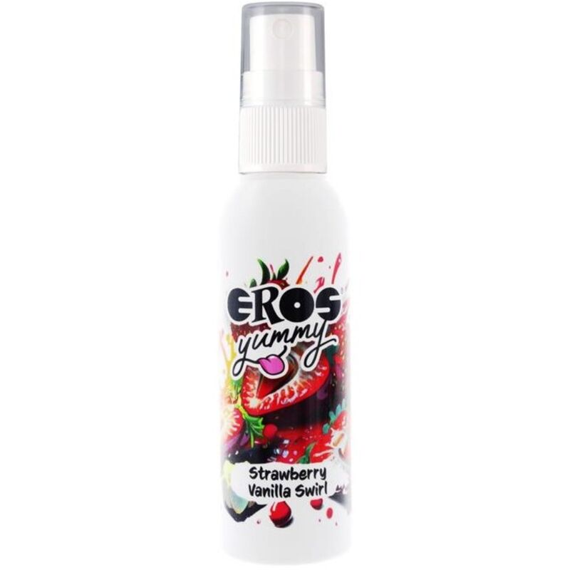 Eros - spray corporel gourmand fraise vanille tourbillon 50 ml