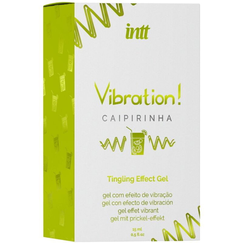 Intt - potente stimolante intimo caipirinha gel vibratore liquido 15 ml