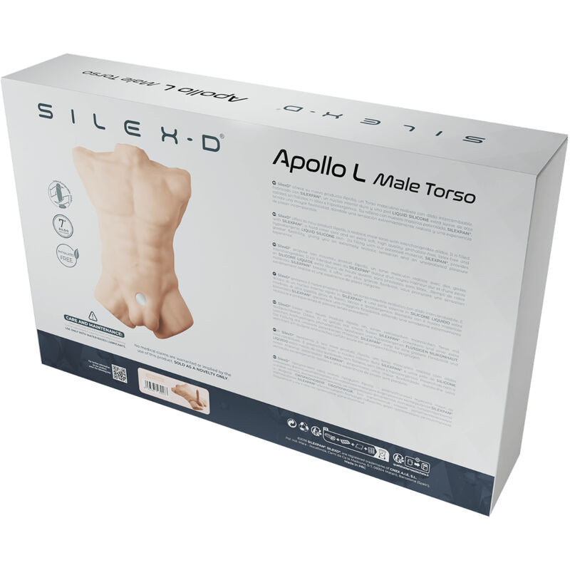 Silexd - apollo l torso maschile realistico