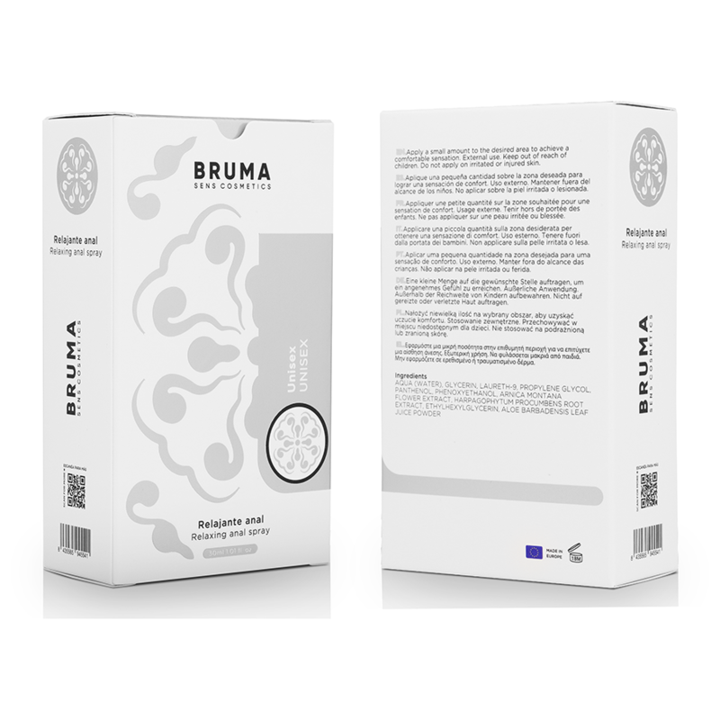 Bruma - spray anale rilassante unisex 30 ml