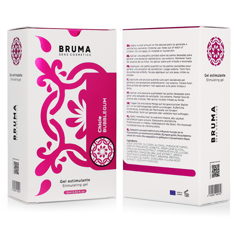 Bruma - balsamo intensificante gusto bubblegum 15 ml
