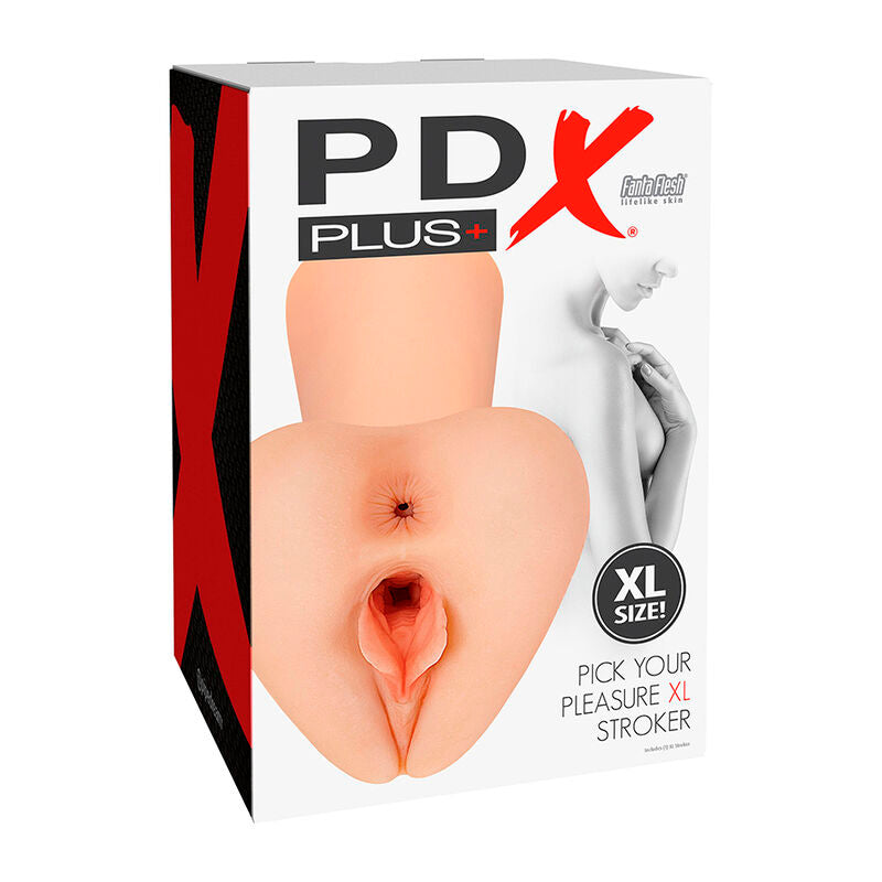 Pdx plus - choisissez votre plaisir XL réaliste stroker chair