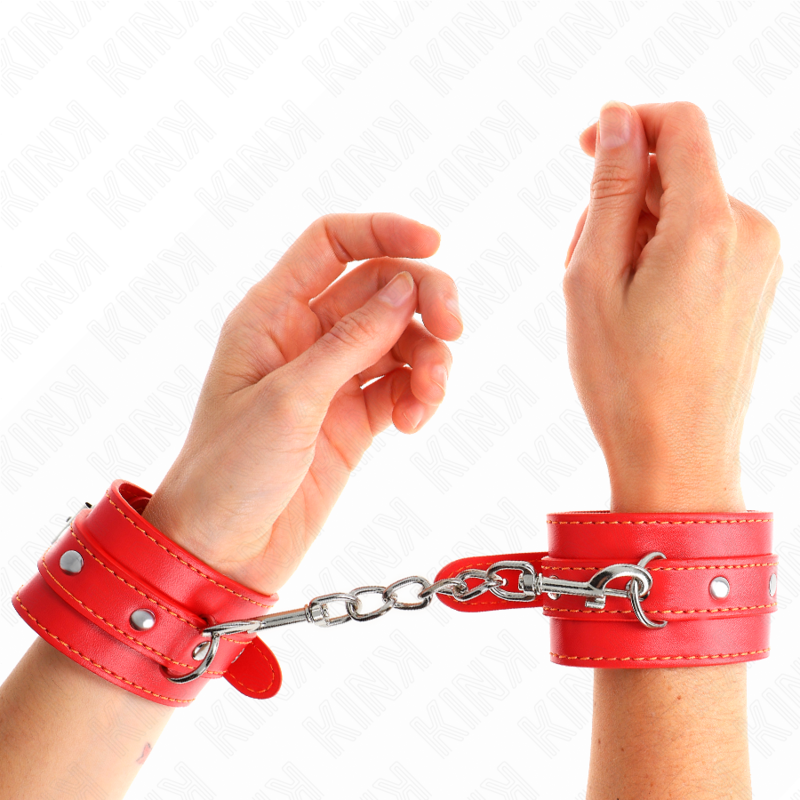 KINK - BRACELET DE RÉISTANCE FIN ROUGE RÉGLABLE 21-33 CM