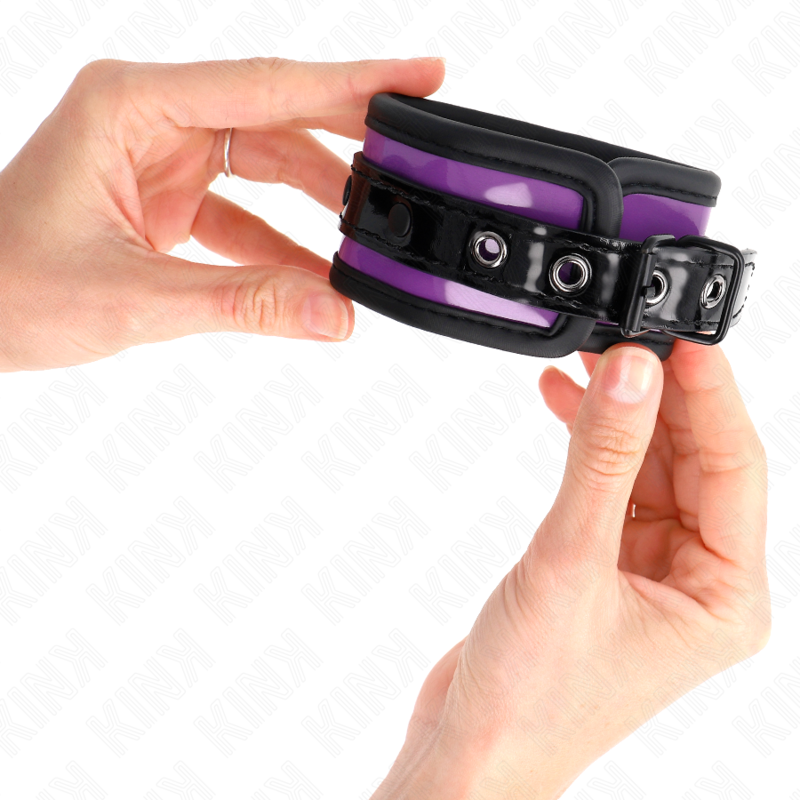 Kink - resistenza da polso in neoprene viola chiaro regolabile 21-28 cm x 5 cm