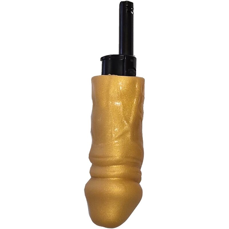 Diablo piquant - briquet barbecue pénis doré