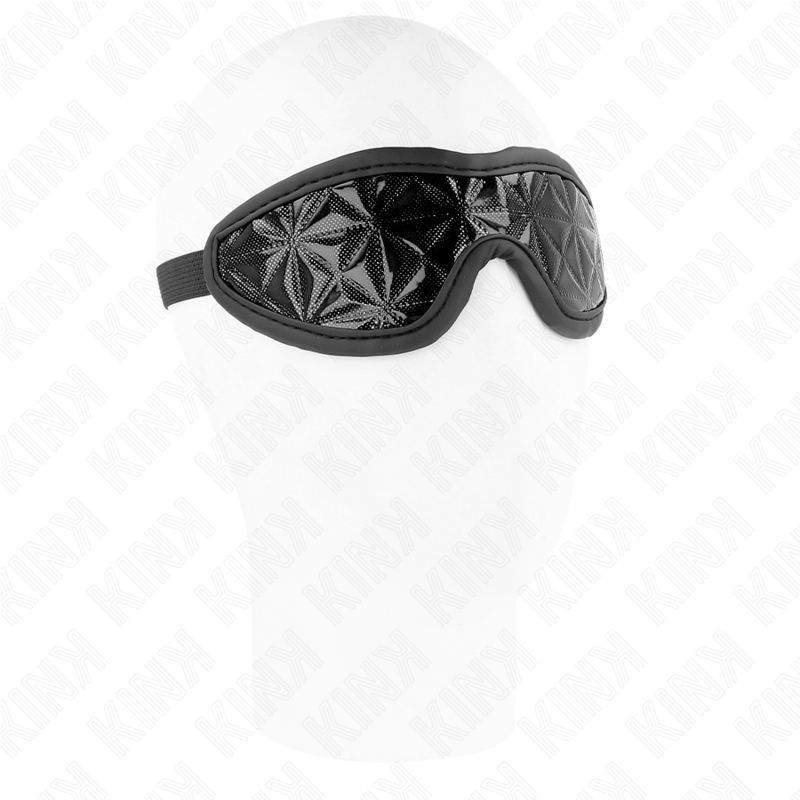 Kink - fascia con motivo a diamanti nero 20,5 x 6 cm