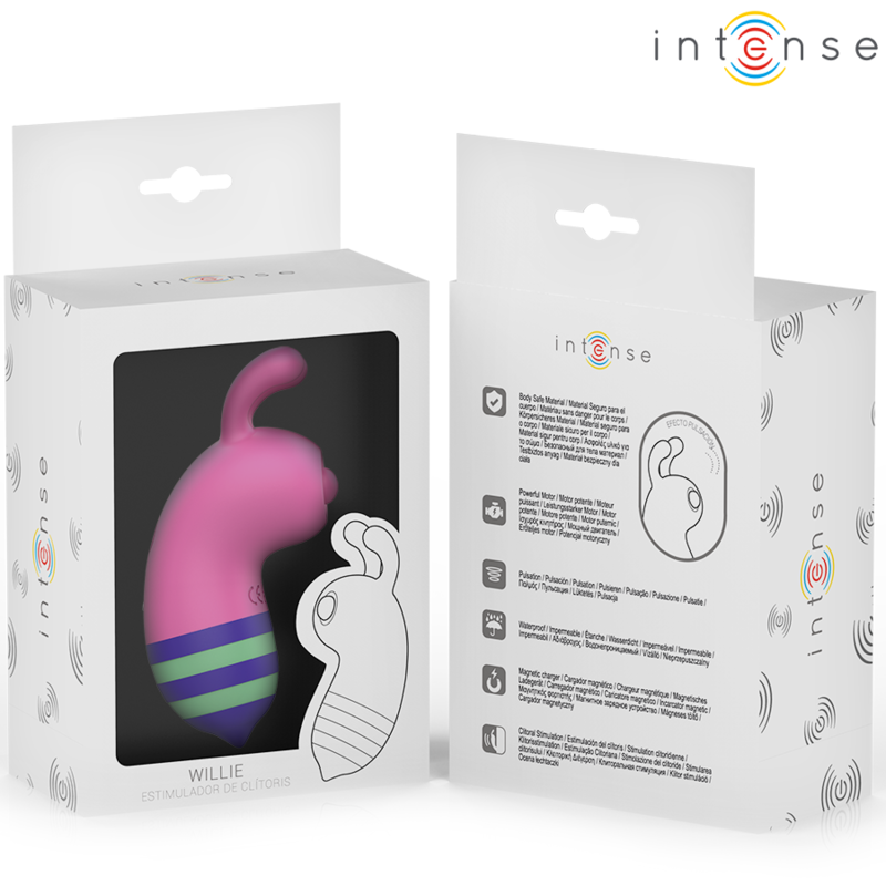 INTENSE - WILLIE STIMOLATORE BEE ROSA/VERDE