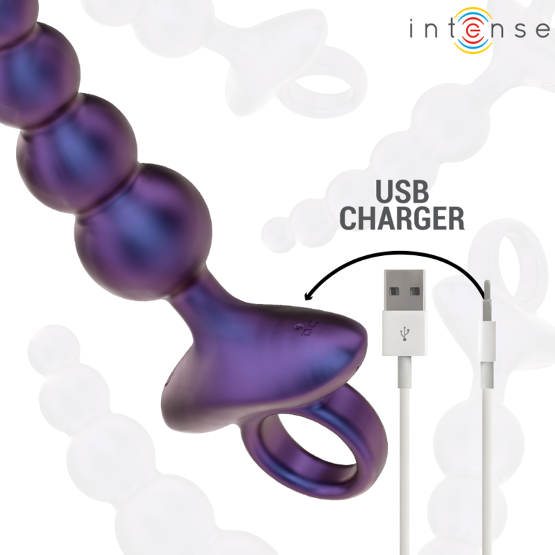 Intense - tito vibrante anal plug modello 3 telecomando
