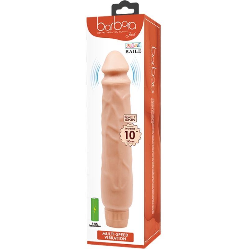 Baile - jack vibratore realistico 26 cm carne