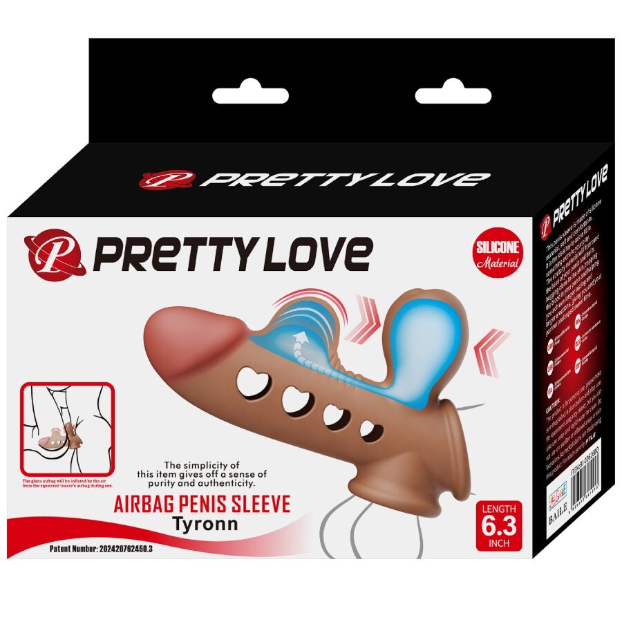 Pretty love - guaina per pene tyronn con airbag