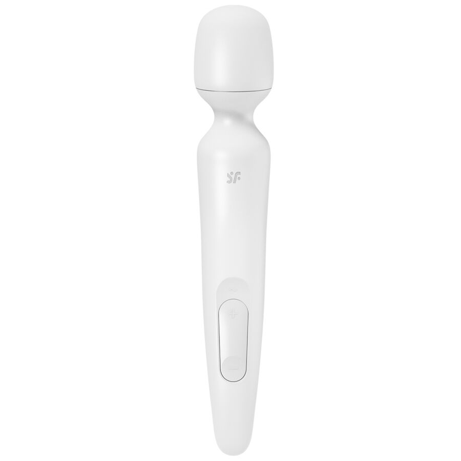 SATISFYER - BAGUETTE VIBRANTE MASSEUSE ERLAND BLANC