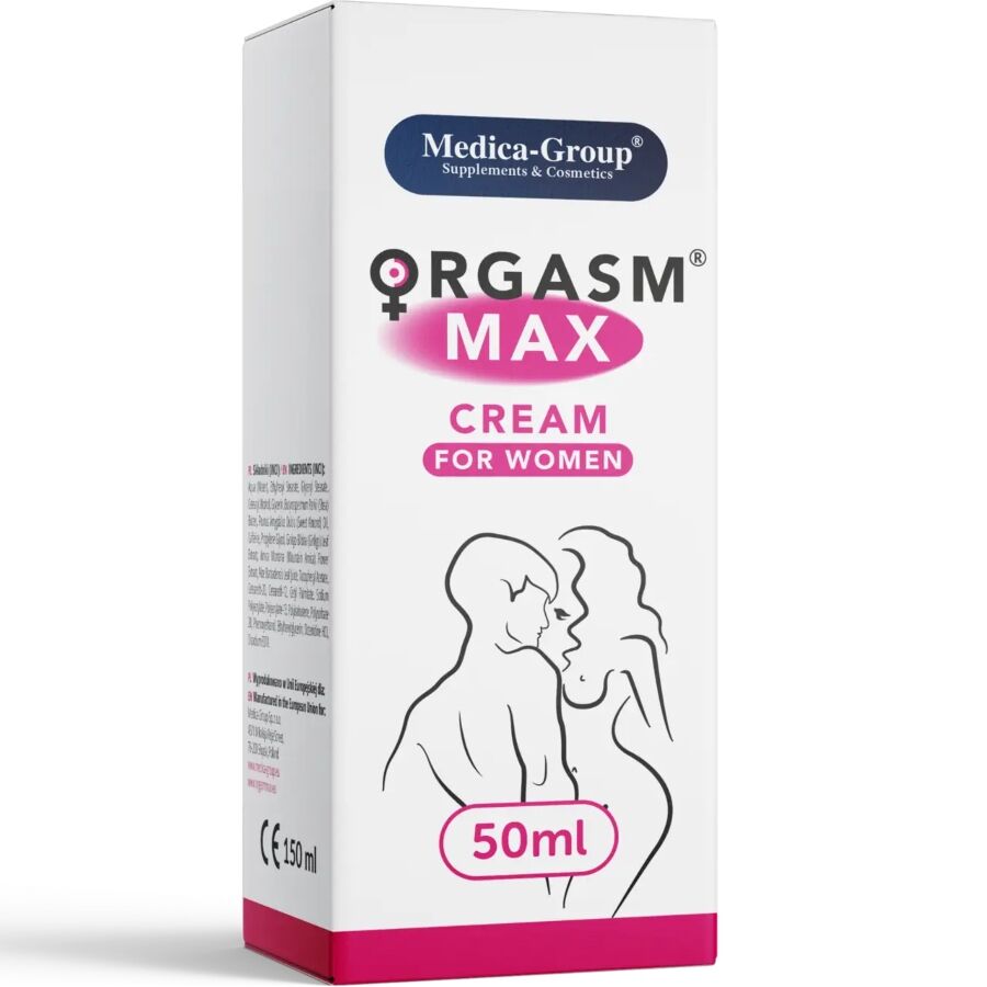Medica group - orgasm max crème intime femme 50 ml