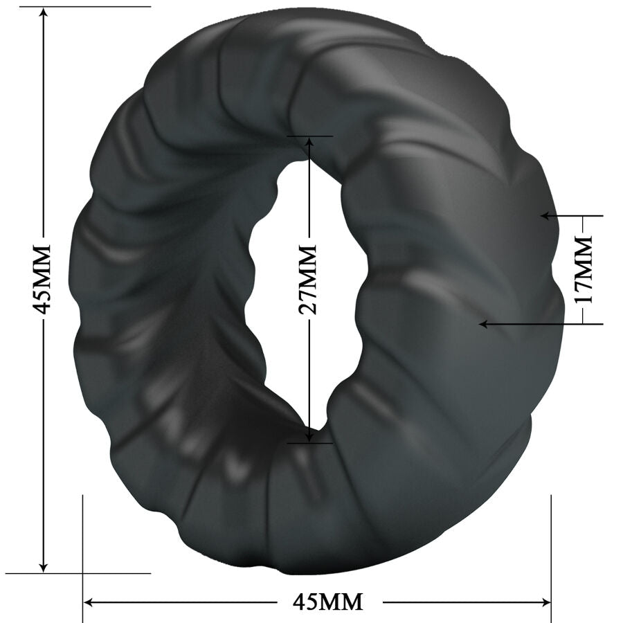 Crazy bull - anello in silicone jeriko modello 1