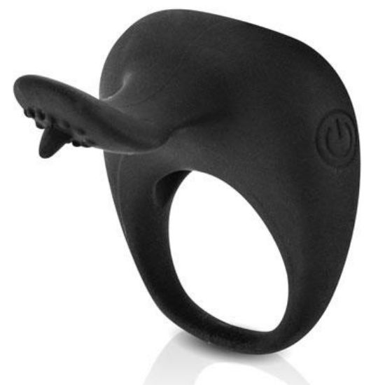 Bague vibrante thimble pretty love - noir