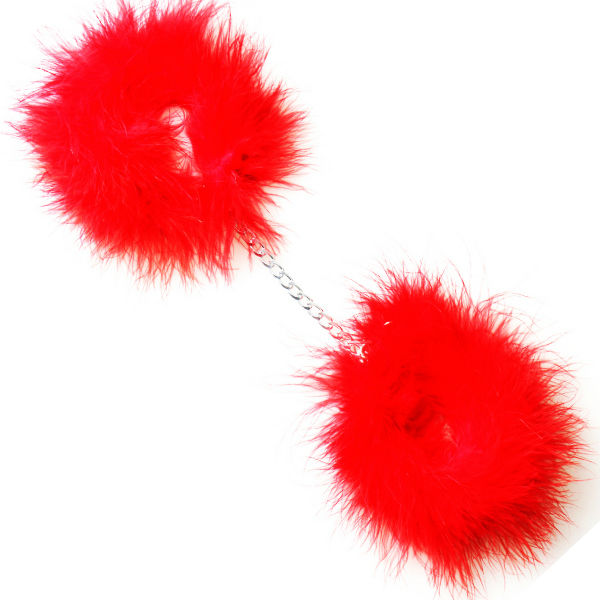 JEU SECRET - MENOTTES MARABOUT ROUGES
