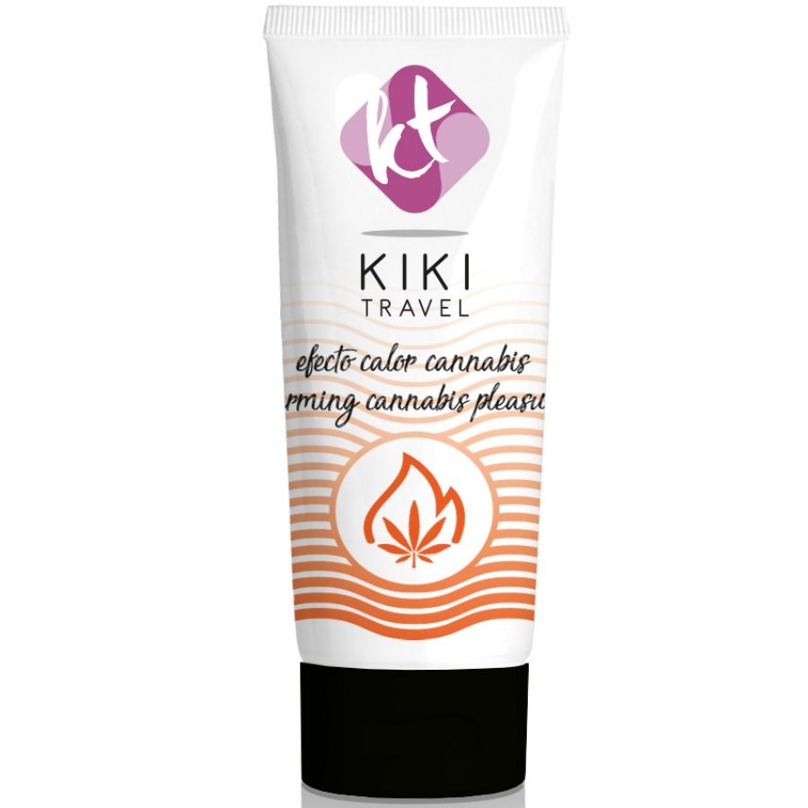 Lubrificante effetto caldo kik travel cannabis 50 ml