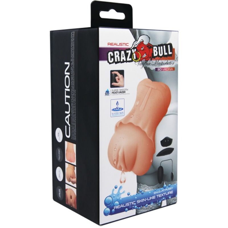 Crazy bull - vagina per pelle d'acqua masturbador con bullet vibrante 2