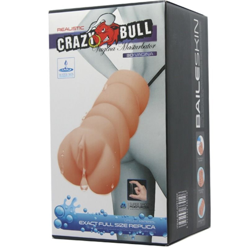 Crazy bull - pelle acqua masturbatore - stile vagina 3
