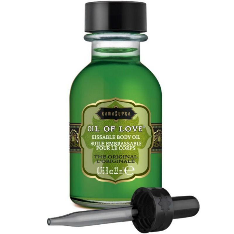 Kamasutra kissable oil of love presenta l'originale 22 ml