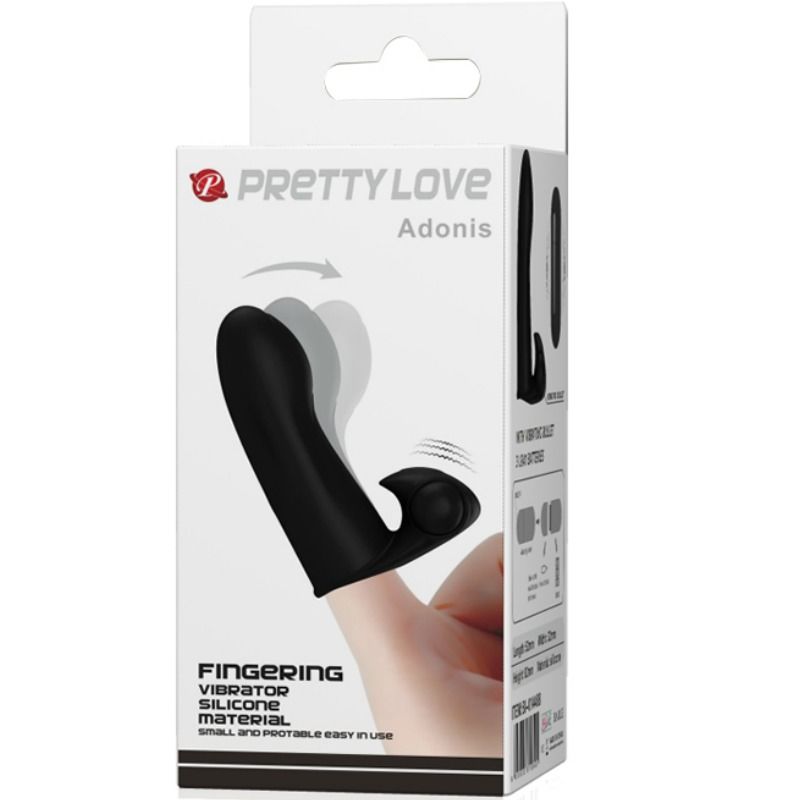 Vibratore da dito Pretty Love Adonis con vibrazione