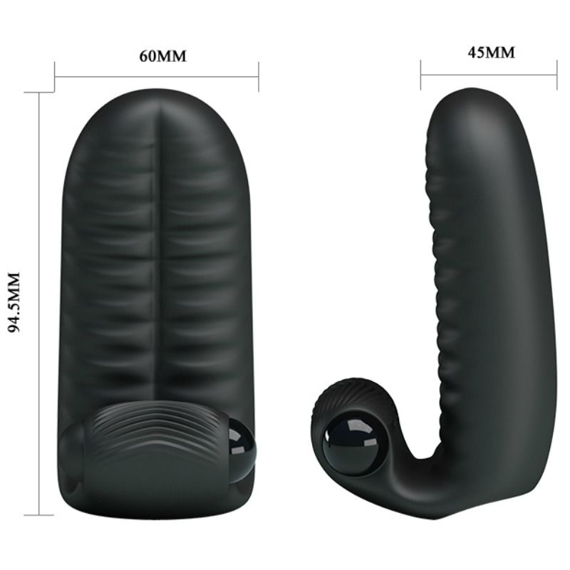 Vibratore Pretty Love Abbott da dito nero