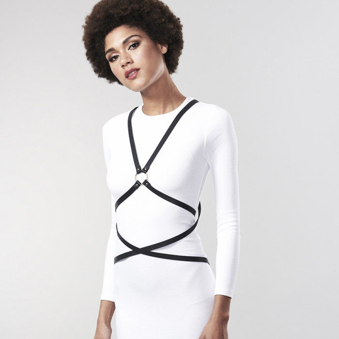 Imbracatura multidirezionale bijoux indiscrets maze nera