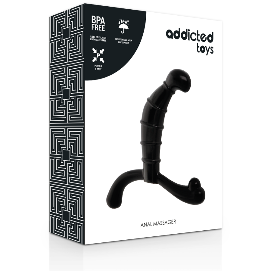 Masseur de prostate Addicted Toys noir