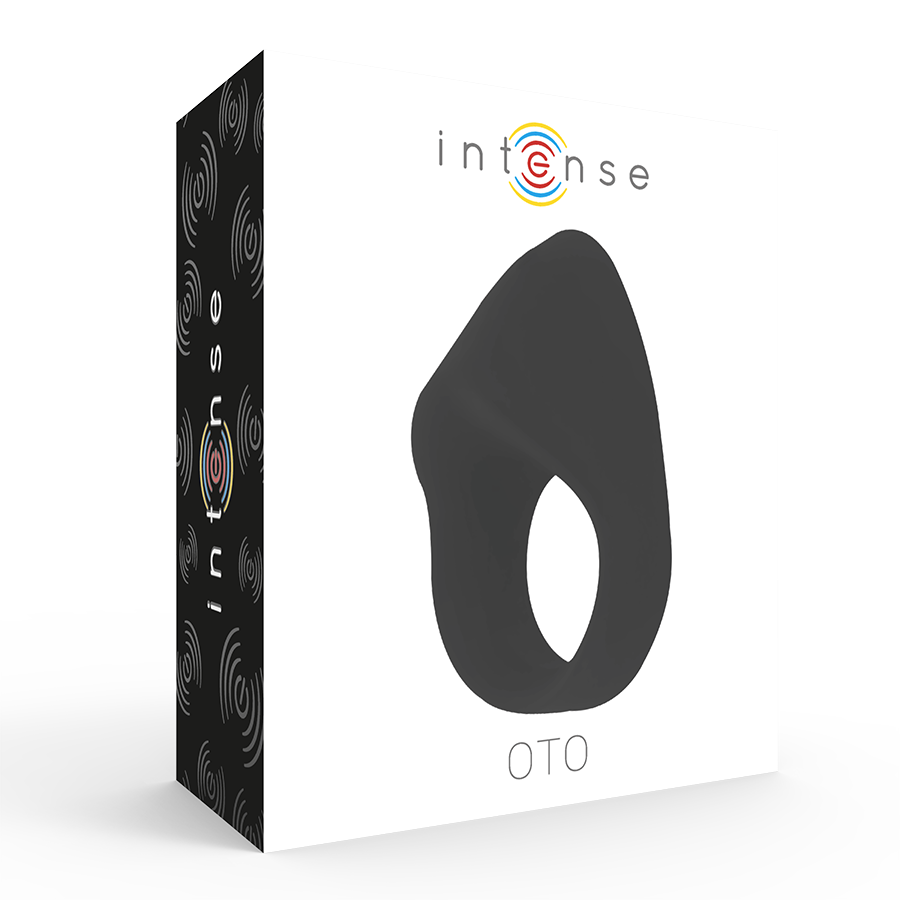INTENSE - OTO BLACK ANNEAU VIBRANT RECHARGEABLE