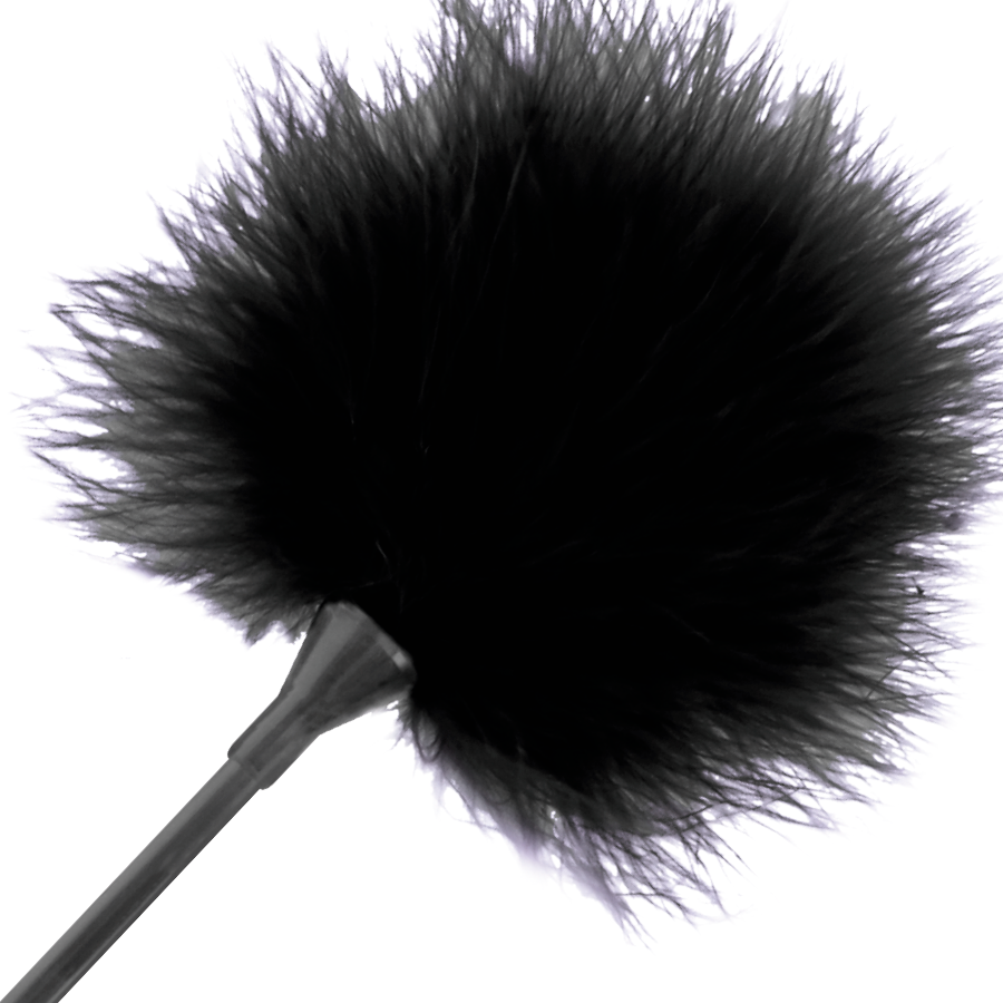 Darkness noir plume 42cm