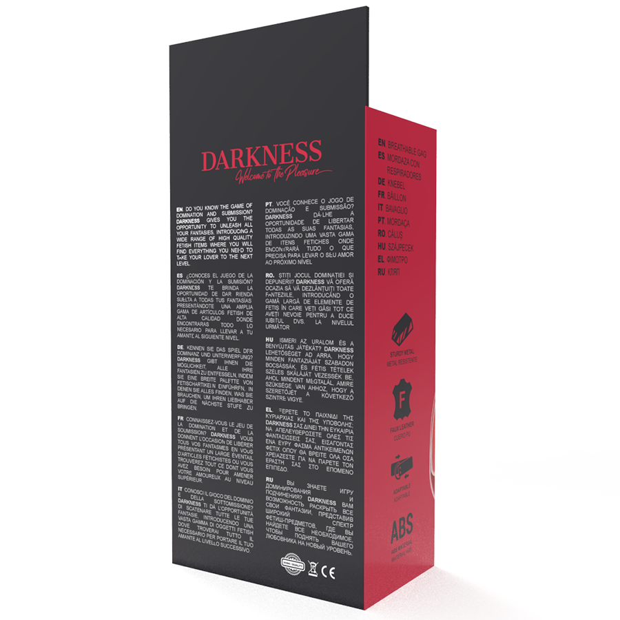Darkness red breathable clamp
