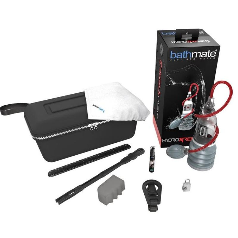 Pompe per il pene Bathmate hydroxtreme 3 trasparente